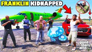 Franklin Kidnapped By MAFIA For A SECRET MISSION in GTA 5 | SHINCHAN and CHOP