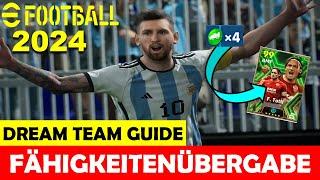 eFootball 2024 ️ DREAM TEAM Guide | SPIELERFÄHIGKEITEN bekommen + RICHTIG übergeben ! MEINE TIPPS !