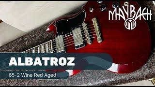 Maybach Albatroz 65-2 Dark Wine Red Aged