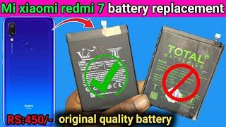 mi xiaomi redmi 7 battery change price MI redmi 7 battery changemi original battery price 