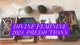 PICK A CARD DF 2024 predictions for what’s coming in the new year #divinefeminine #predictions #1111