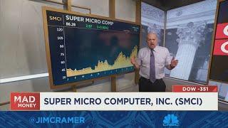 Cramer explains why he's torn on this information technology firm's stock