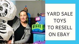 YARD SALE TOYS - TO RESELL ON EBAY!!