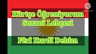 Kürtçe öğreniyorum - Soranî kişi zamirleri