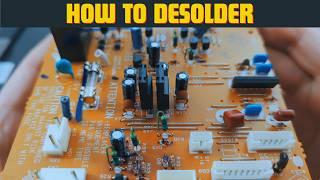 How To Desolder Through Hole Components | Step-by-Step Guide