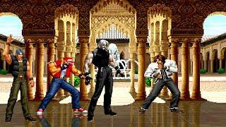 [KOF Mugen] Terry Bogard Trevor omega Rugal vs kyo kusanagi