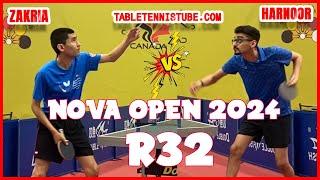 Zakria [2037] vs Harnoor [2157] - R32 - Nova Open 2024 (Sep 21) (Qualifier)