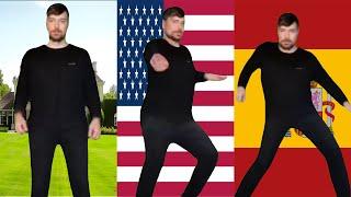 Mr Beast Rizz (Original vs English vs Spanish Versions)