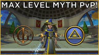 Wizard101 MAX LEVEL MYTH PvP [170] - 62 HEALTH CLUTCH!