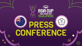 New Zealand v Chinese Taipei - Press Conference - FIBA Asia Cup 2025 Qualifiers