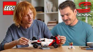 LEGO Ayrton Senna McLaren MP4/4  Formula 1 Car Review (Set 10330)