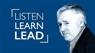 Listen, Learn, Lead - Glen Woodbury, Center for Homeland Defense and Security