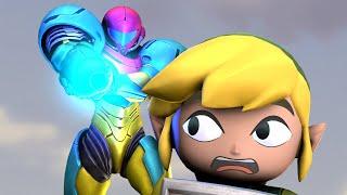 Toon Link Outsmarts Samus [SFM]