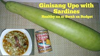 Ginisang Upo with sardines|Lutong Pinoy|Panlasang Pinoy Recipe