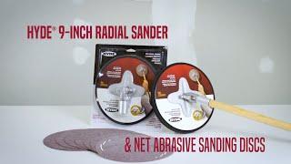 Hyde Tools Radial Sander  |  Tool No. 09977