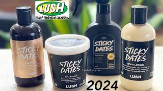 Lush Handmade Cosmetics Easter 2024 'Sticky Dates' products-Demos & Reviews