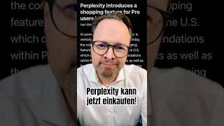 Mit Perplexity kann man jetzt einkaufen! Shopping-Feature für Pro-Nutzer in den USA. » eicker.TV