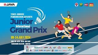 Live Scooring Day 3 Yonex Sunrise Pembangunan Jaya Raya Junior International Grand Prix 2024