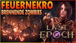 Eine heiße NEKROMANTIN mit BRENNENDEN Golems und Zombies! | Last Epoch Starter Build Guide | Deutsch