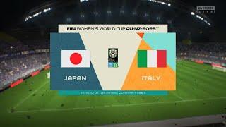 FIFA23 - Japan vs Italy (6 - 3) - Quarter-Final FIFA Women's World Cup™ | World Class