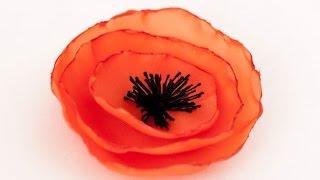 How To Make Beautiful Fabric Poppies - DIY Crafts Tutorial - Guidecentral