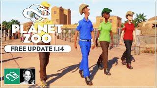 ▶ Planet Zoo Free Update 1.14: Unleashing Animal Spitting Behavior & More! | Announcement |