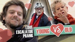 Love Escalator Prank : Young VS Old (Feat. Studio Danielle & Jonathan Demayo)