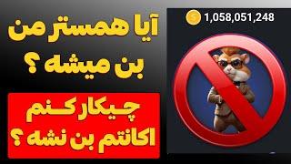 چنتا اکانت همستر روی یه گوشی بن میشه  خبر رسمی همستر  روش های جلوگیری از بن شدن  HAMSTER KOMBAT