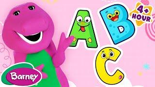 ABC's with Friends | Back to School Compilation for Kids | Barney the Dinosaur