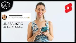 Fashion designers don’t dress well?! | Expectations vs reality  | #shorts