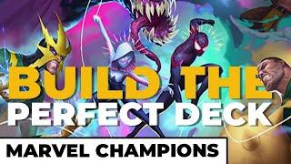 How to Build a Perfect - Marvel Champions Hero Deck! - by Choosing only 11 Cards!