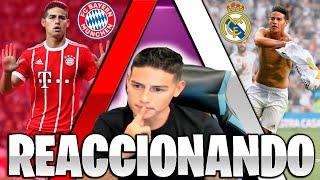 James Reacciona a sus GOLES Y ASISTENCIAS EN EL REAL MADRID Y BAYERN MÚNICH