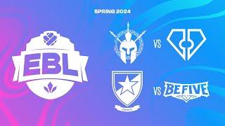 EBL 2024 - Diamant vs SPIKE | BeFive vs Crvena zvezda - SPRING 2024