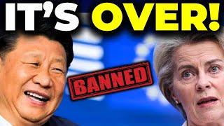 2 MINUTES AGO: CHINA Just DESTROYED the EU So BADLY It Won’t Recover!