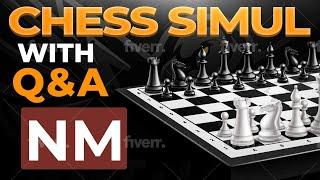 Chess Master (2200+ ELO) Simul with Q & A Volume 92 | lichess.org