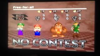 Super Smash Bros. 64: No Contest