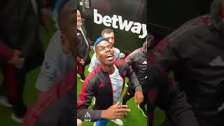 Pogba reaction to West Ham fans abuse 