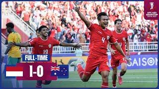 Full Match | AFC U23 Asian Cup Qatar 2024™ | Group A | Indonesia vs Australia