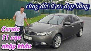 Lâu lắm mới gặp Kia Cerato nhập 2011 còn đẹp và nguyên bản tới thế | 1 chủ, 11 vạn, zin từ dàn cò