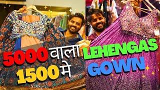 सबसे सस्ते एकदम LATEST VIRAL lehenge predraped sarees DURGA CLOTHING #meesho #sarojininagar