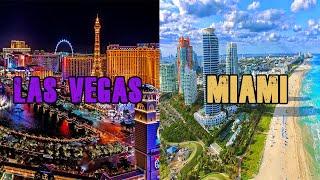 Las Vegas Vs Miami |  Moving To Miami or Las Vegas, see which city is better at what and why