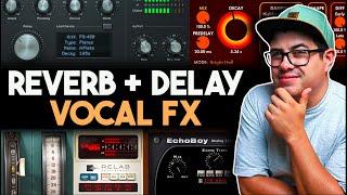 8 Ways To Use Reverb & Delay On Vocals!