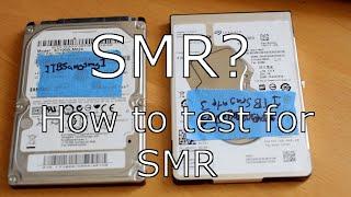 How to test if a HDD is SMR using FIO