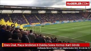 Enes Ünal, Kırmızı Kart Gördü