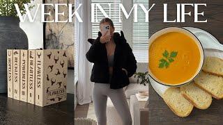 chaotic week in my life | living solo, lululemon haul, finding new hobby & cozy fall soup!