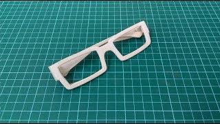 3#How to make the props glasses