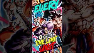 Every TIME LIMIT Transformation Unit RANKED from WORST to BEST