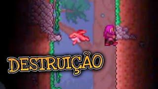 DESTRUINDO TUDO NO TERRARIA 