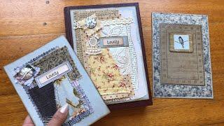 Tutorial - Embellishing the Cover (for Junk Journals or Book Covers)