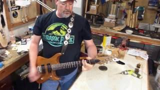 Boudreau Guitars - Washburn N1 pickup swap and rewire Part 2 ,  soldering time ! !